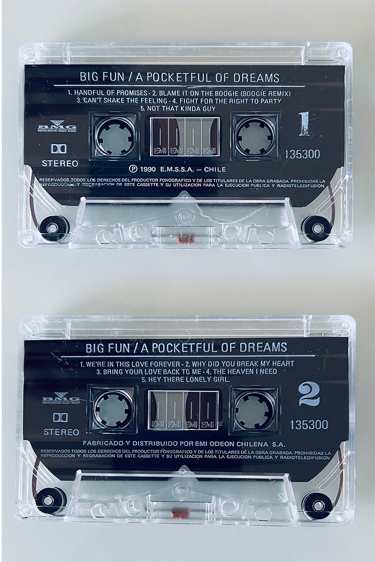 BIG FUN A POCKETFUL OF DREAMS - vista posterior
