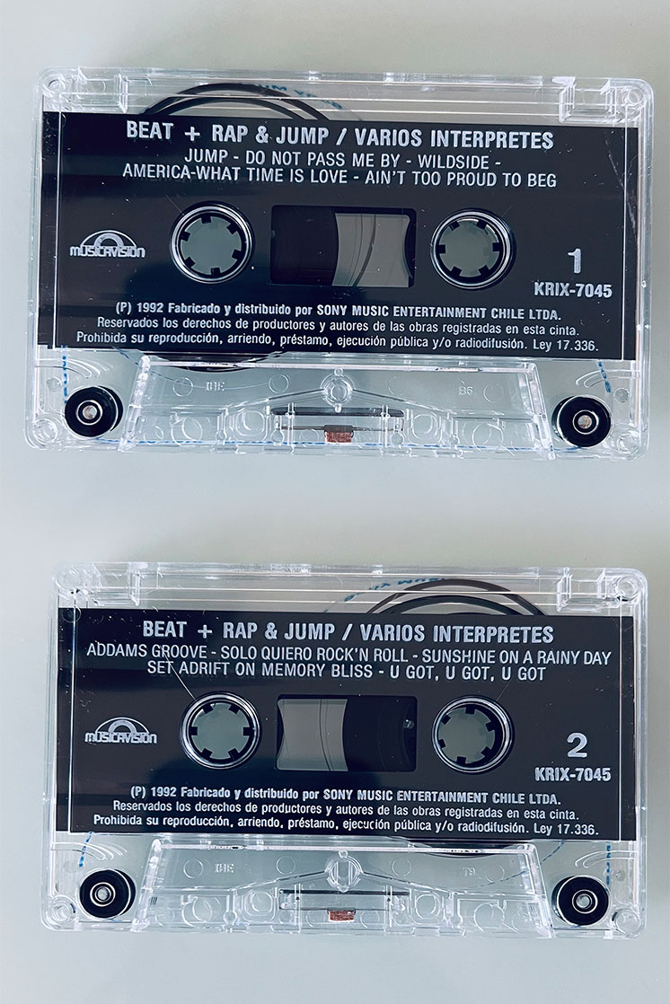 BEAT+RAP & JUMP VARIOS INTERPRETES - vista posterior
