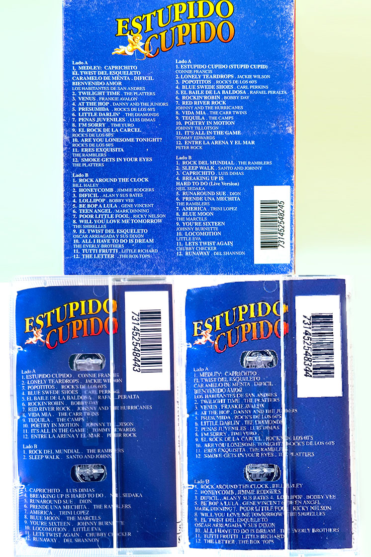 ESTUPIDO CUPIDO VARIOS INTERPRETES VOLUMEN 1 Y 2 - vista posterior