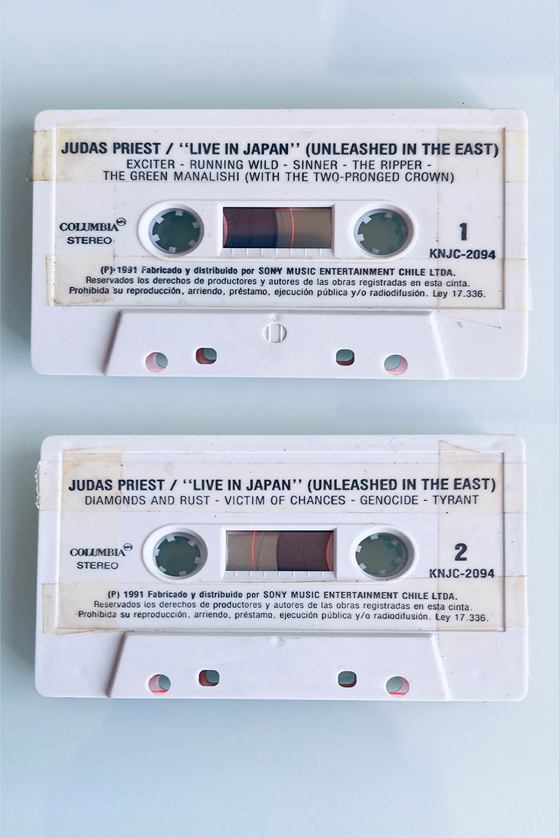 JUDAS PRIEST LIVE IN JAPAN UNLEASHED IN THE EAST - vista posterior