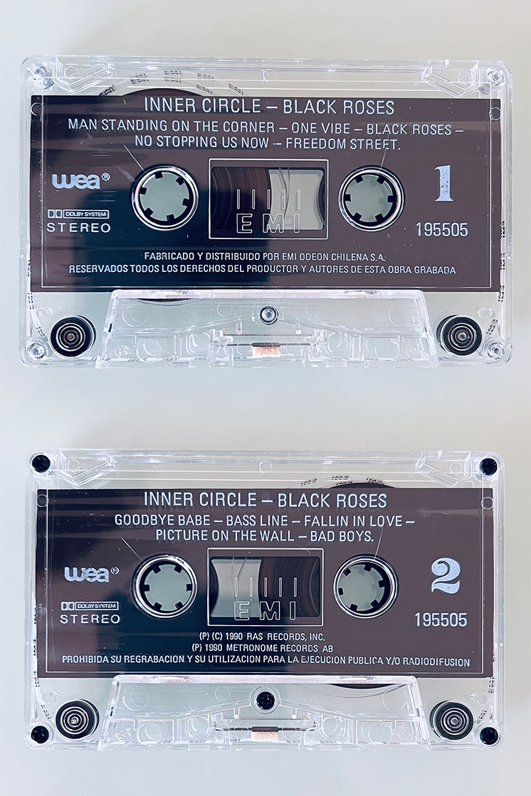 INNER CIRCLE BLACK ROSES - vista posterior