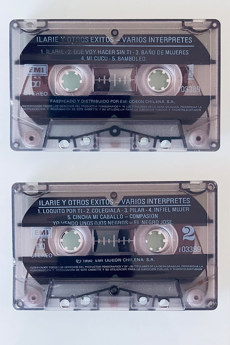 ILARIÉ Y OTROS EXITOS VARIOS INTERPRETES - vista posterior