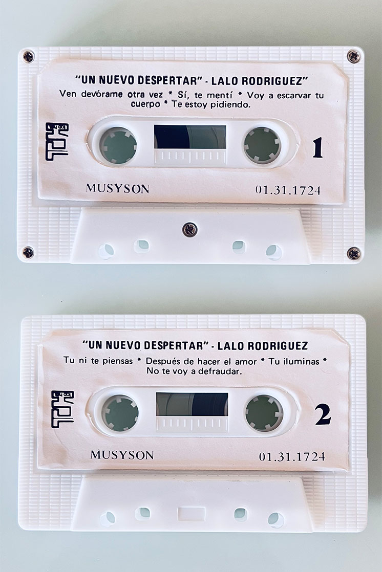 LALO RODRIGUEZ UN NUEVO DESPERTAR - vista posterior