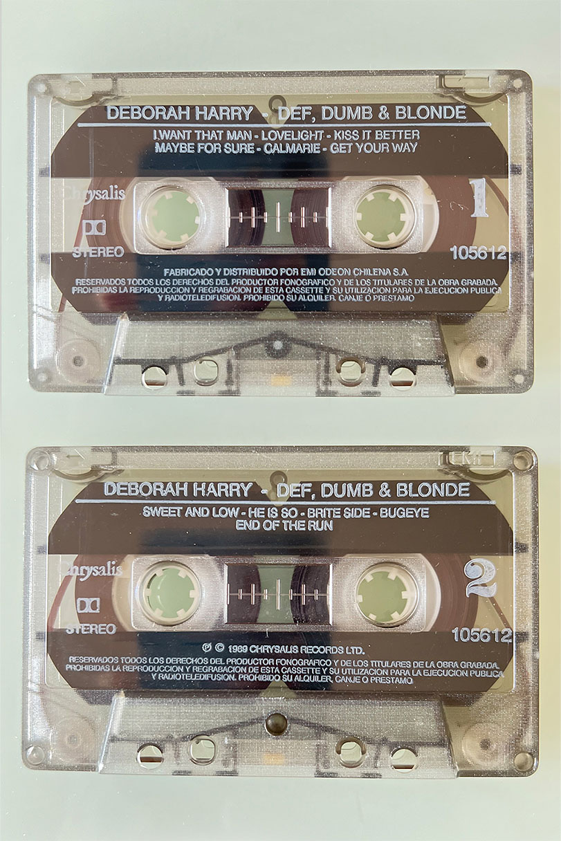 DEBORAH HARRY DEF, DUMB & BLONDE - vista posterior