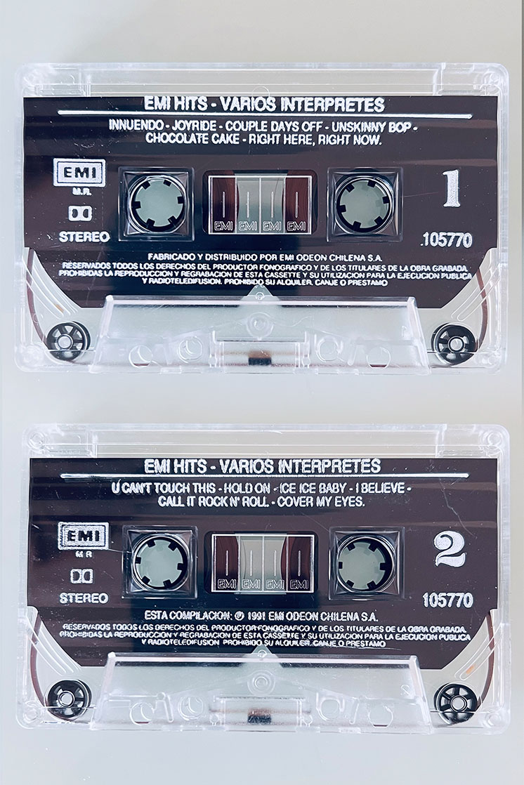 EMI HITS VARIOS INTERPRETES - vista posterior