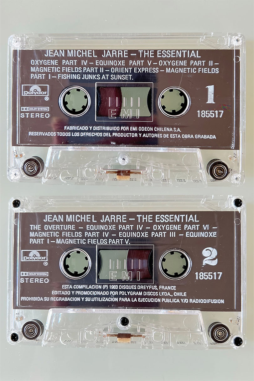 JEAN MICHEL JARRE THE ESSENTIAL - vista posterior