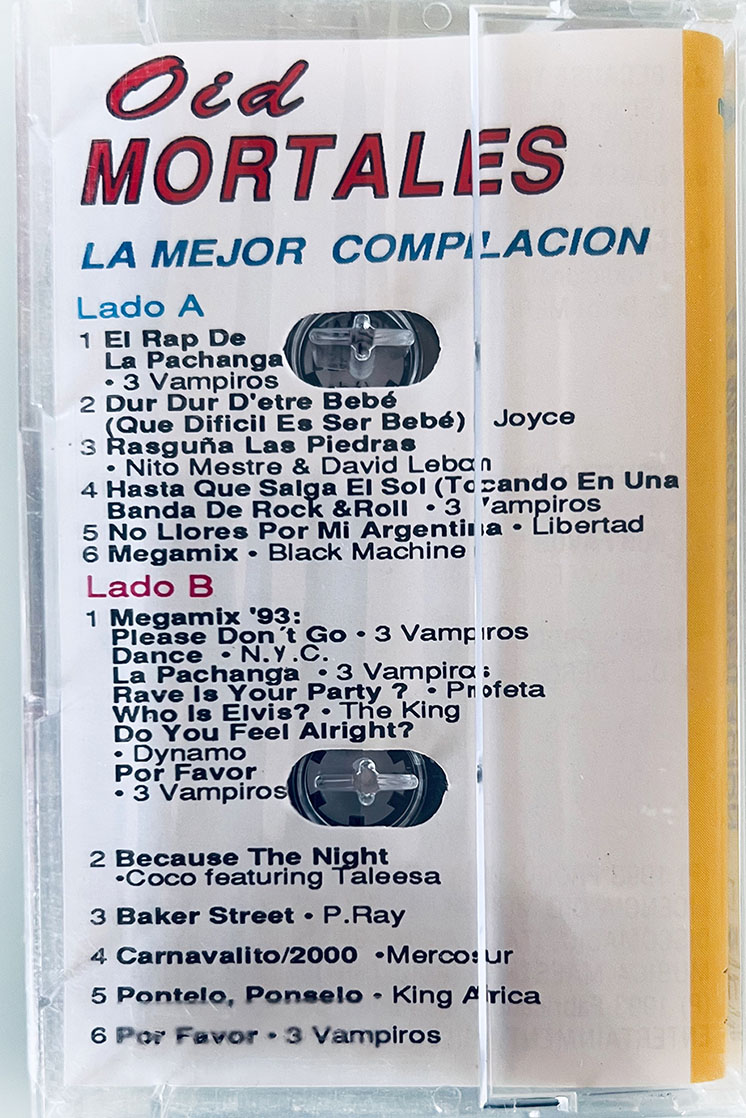 OLD MORTALES LA MEJOR COMPILACIÓN - vista posterior