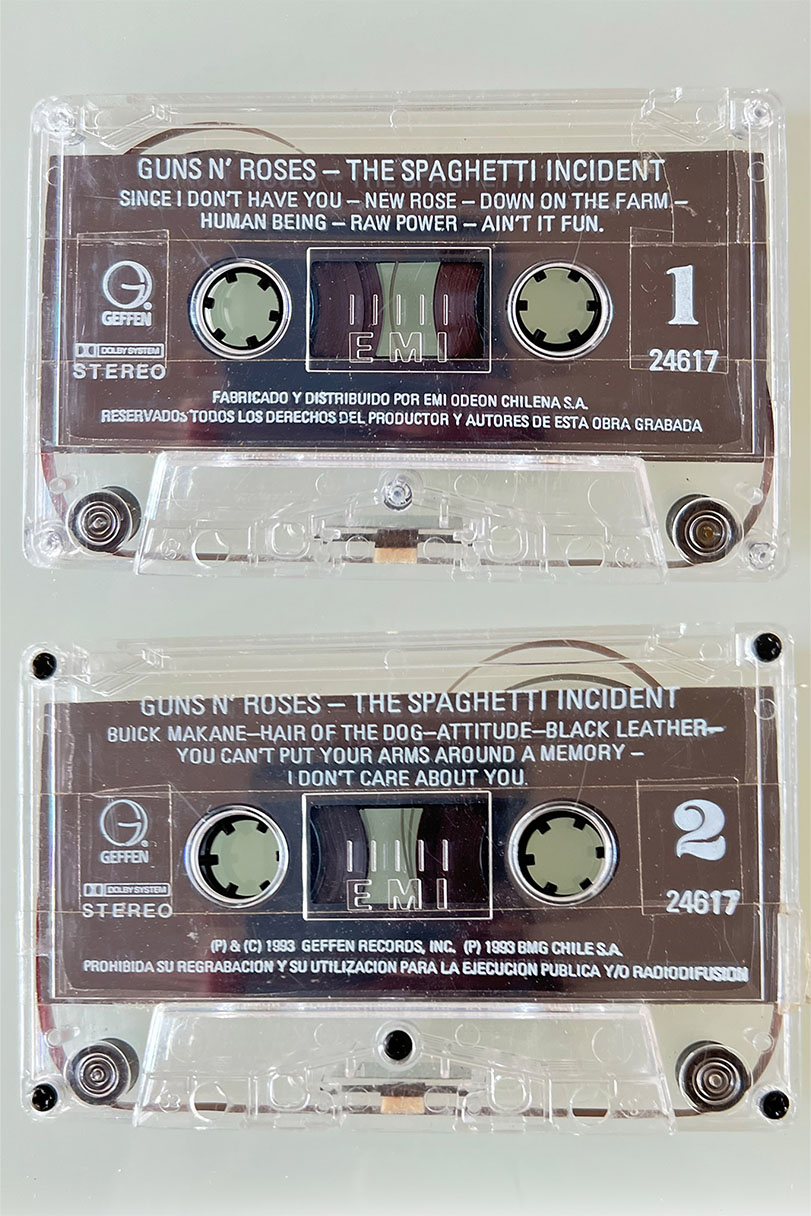 GUNS N’ ROSES THE SPAGHETTI INCIDENT?’ - vista posterior