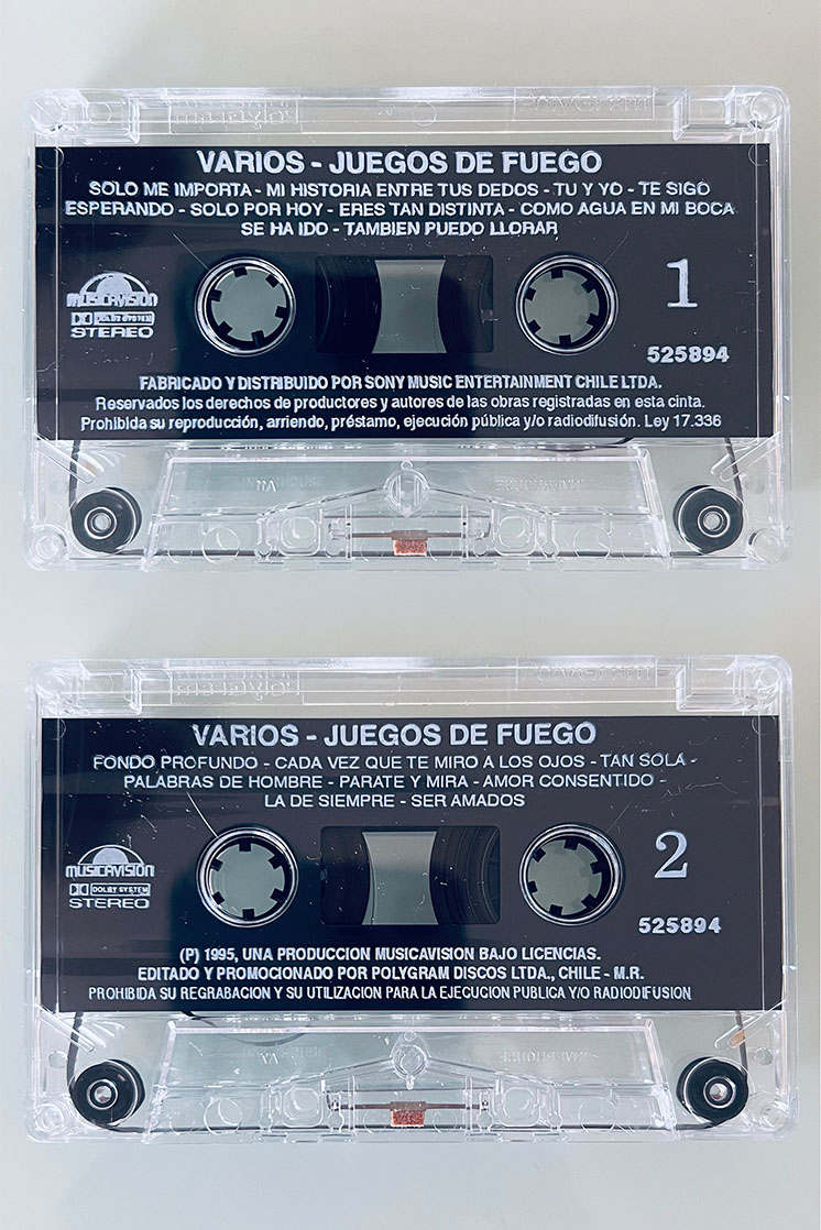JUEGOS DE FUEGO VARIOS - vista posterior