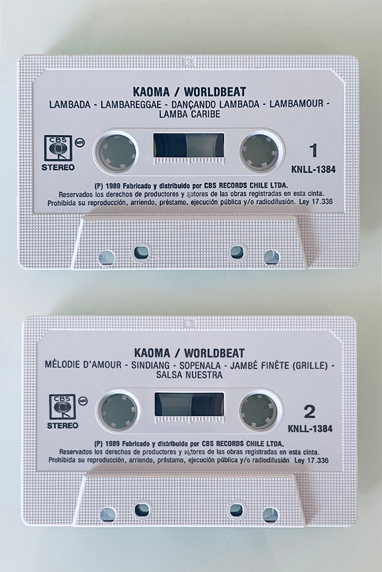 KAOMA WORDLBEAT - vista posterior