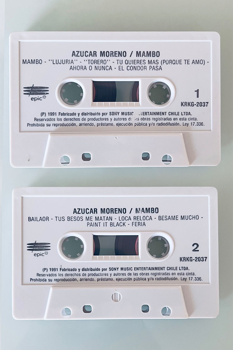 AZUCAR MORENO MAMBO - vista posterior