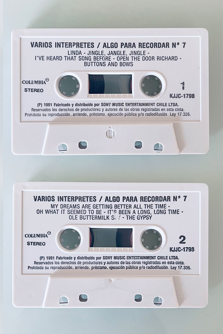 ALGO PARA RECORDAR N7 GRANDES EXITOS - vista posterior