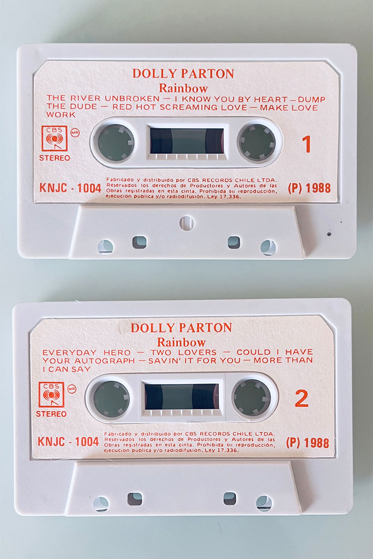 DOLLY PARTON RAINBOW - vista posterior