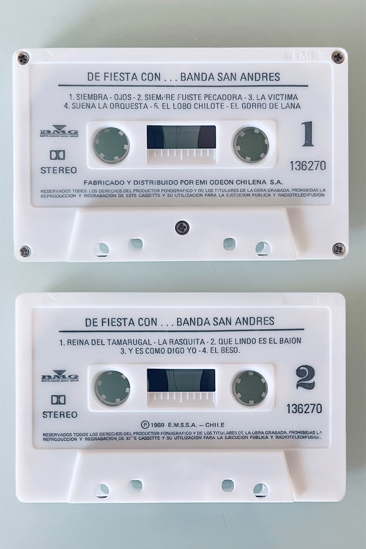 BANDA SAN ANDRES ORQUESTA INTERNATIONAL - vista posterior