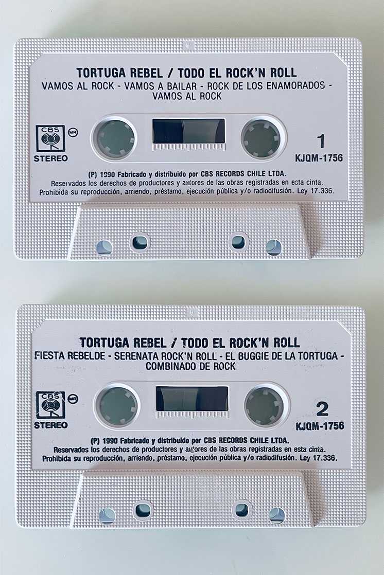 TORTUGA REBEL TODO EL ROCK’N ROLL - vista posterior
