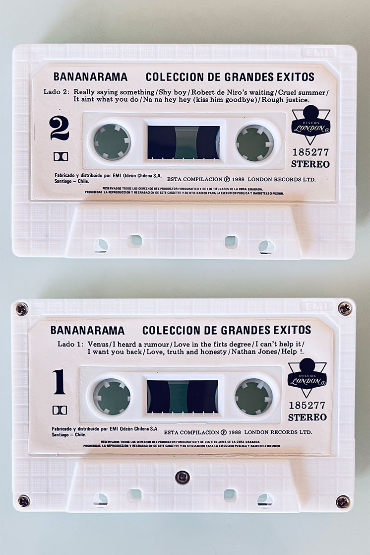 BANANARAMA COLECCIÓN DE GRANDES ÉXITOS - vista posterior