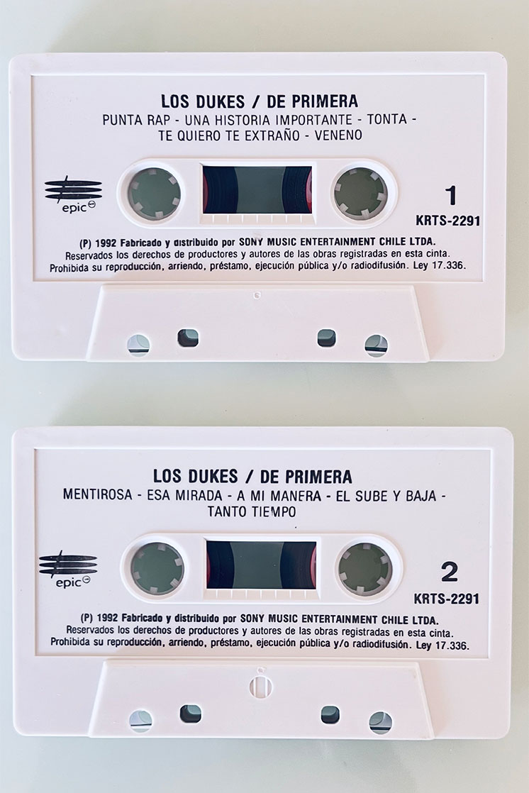 LOS DUKES DE PRIMERA - vista posterior