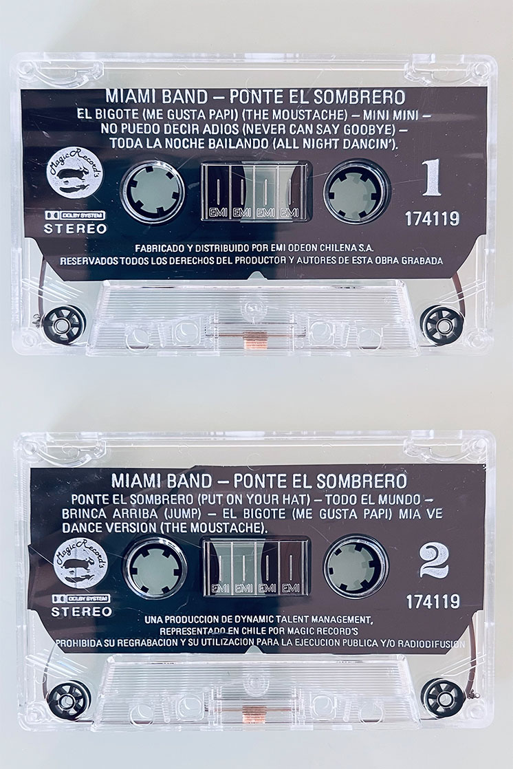 MIAMI BAND PONTE EL SOMBRERO - vista posterior