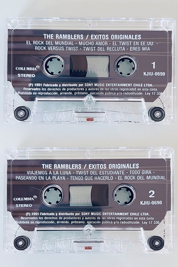 THE RAMBLERS EXITOS ORIGINALES - vista posterior