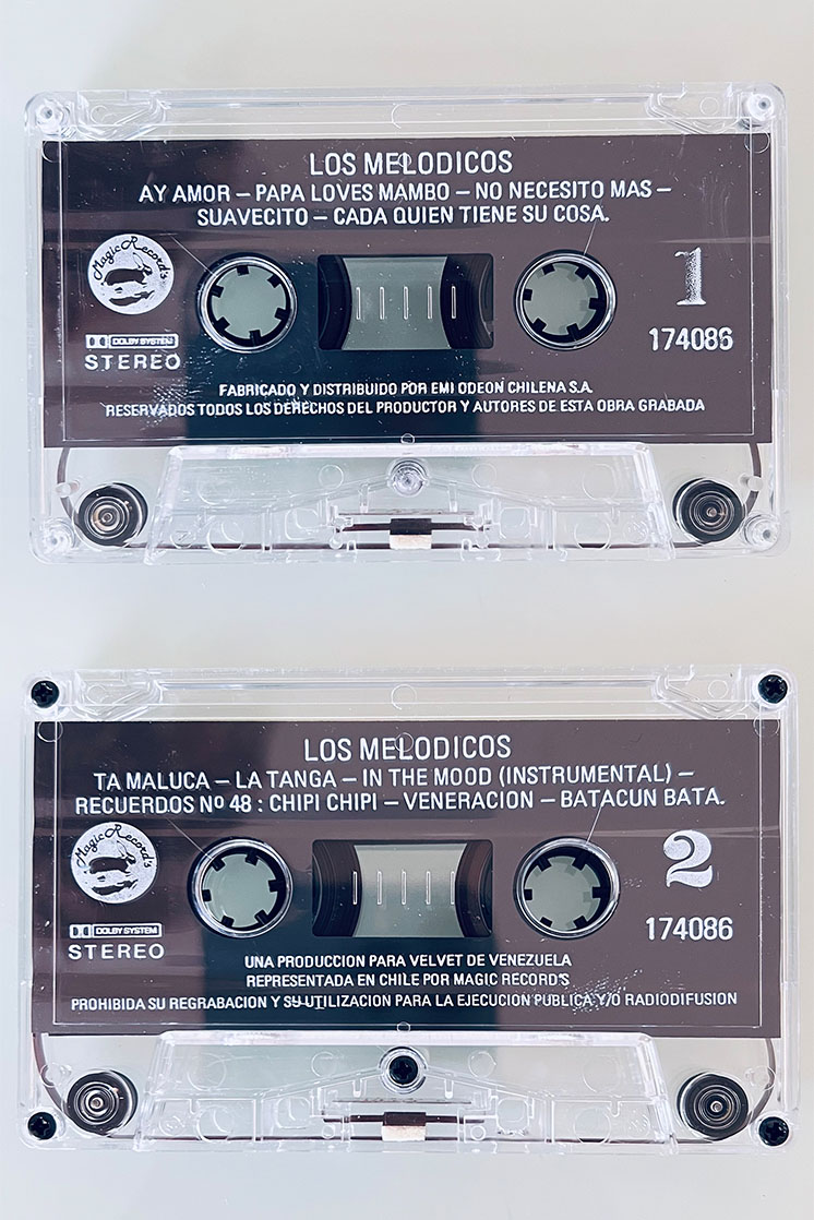 LOS MELODICOS LA ORQUESTA QUE IMPONE EL RITMO EN AMERICA - vista posterior