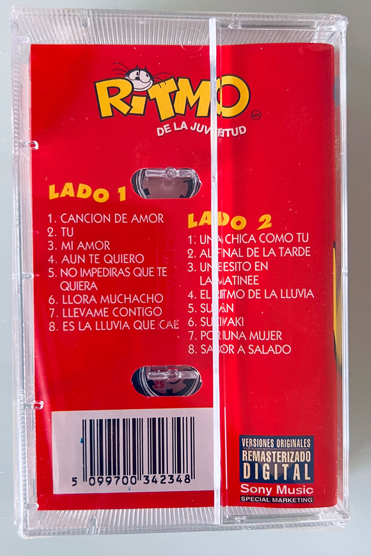 RITMO DE LA JUVENTUD COLECCIÓN VOLUMEN 7 - vista posterior