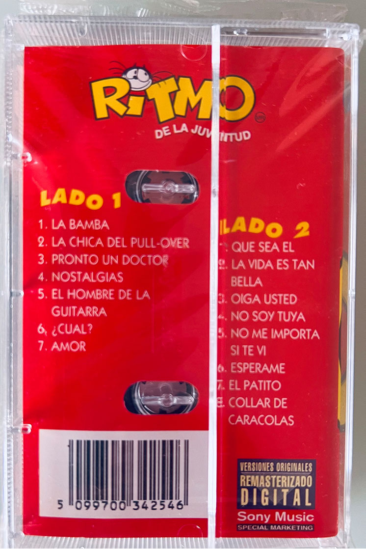RITMO DE LA JUVENTUD COLECCIÓN VOLUMEN 9 - vista posterior