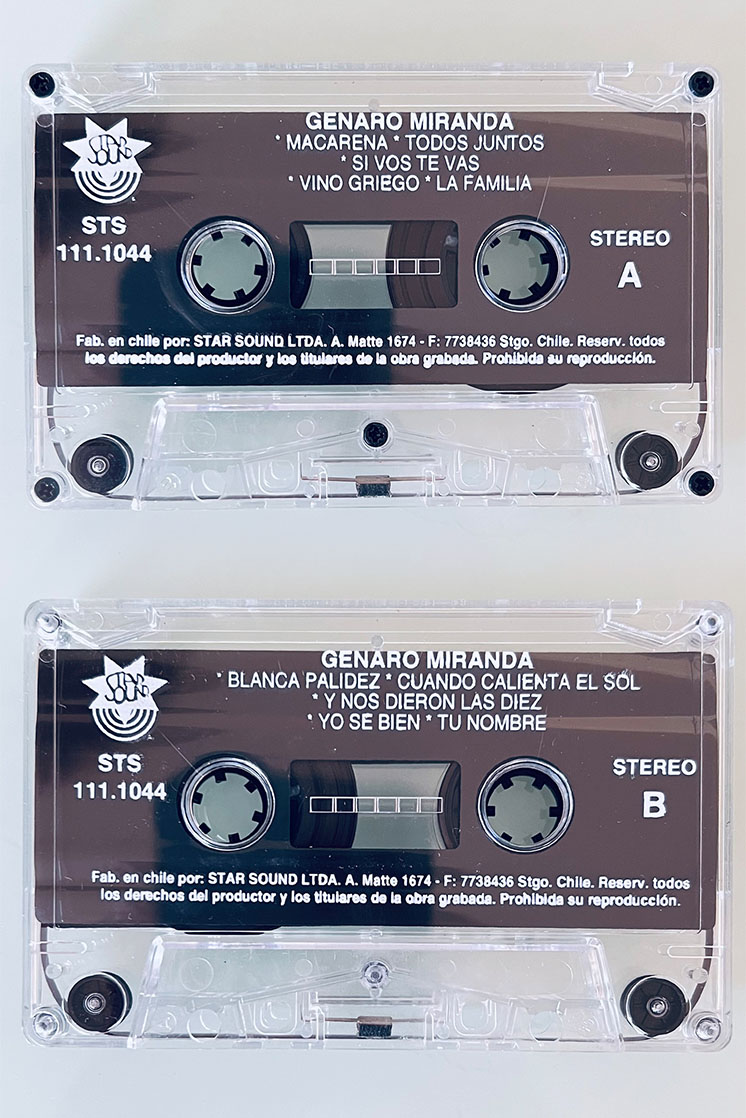 GENARO MIRANDA GENARO MIRANDA - vista posterior