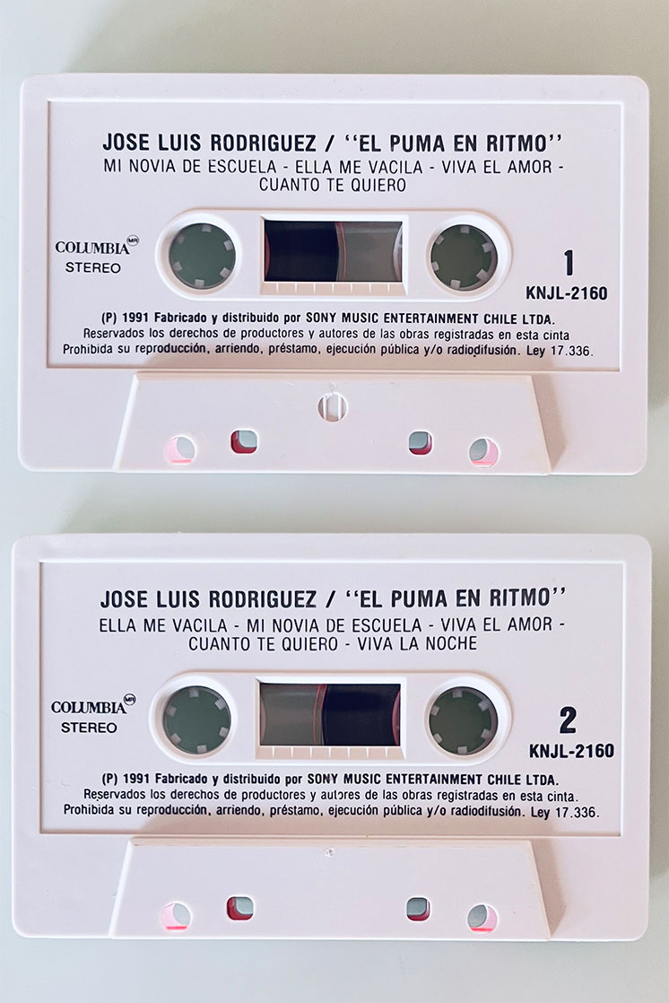 JOSE LUIS RODRIGUEZ EL PUMA “EN RITMO” - vista posterior