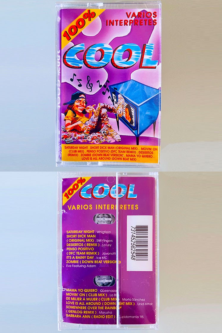100% COOL VARIOS INTERPRETES - vista posterior
