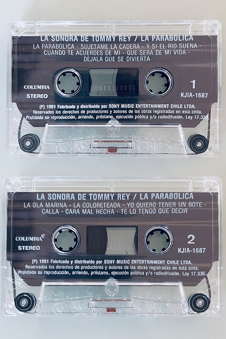 LA SONORA DE TOMMY REY LA PARABÓLICA - vista posterior