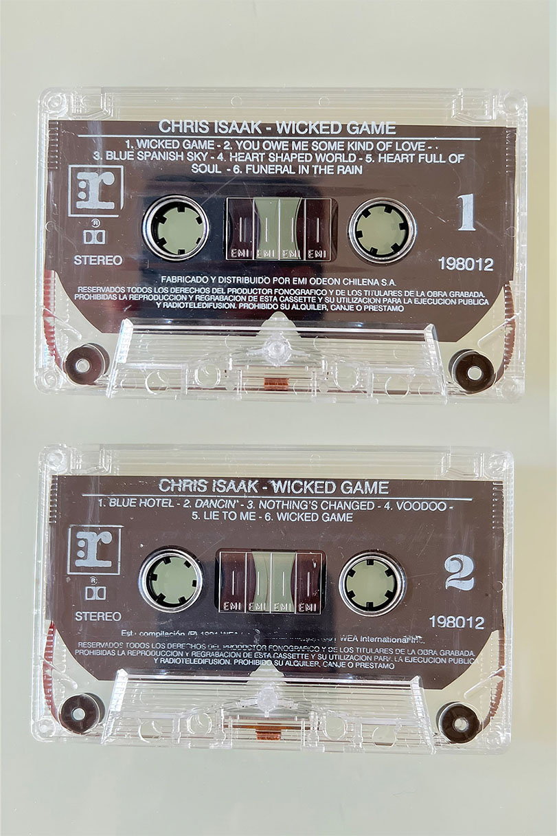 CHRIS ISAAK WICKED GAME - vista posterior