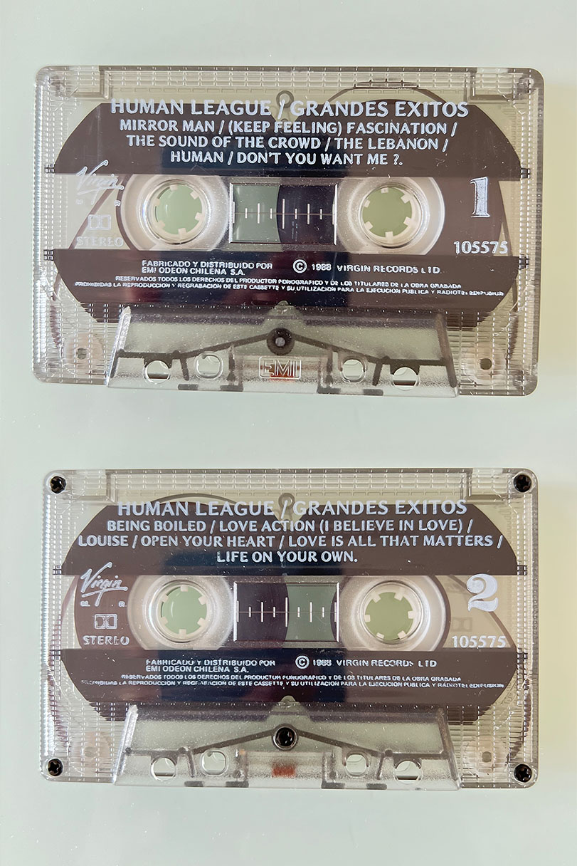HUMAN LEAGUE GRANDES EXITOS - vista posterior
