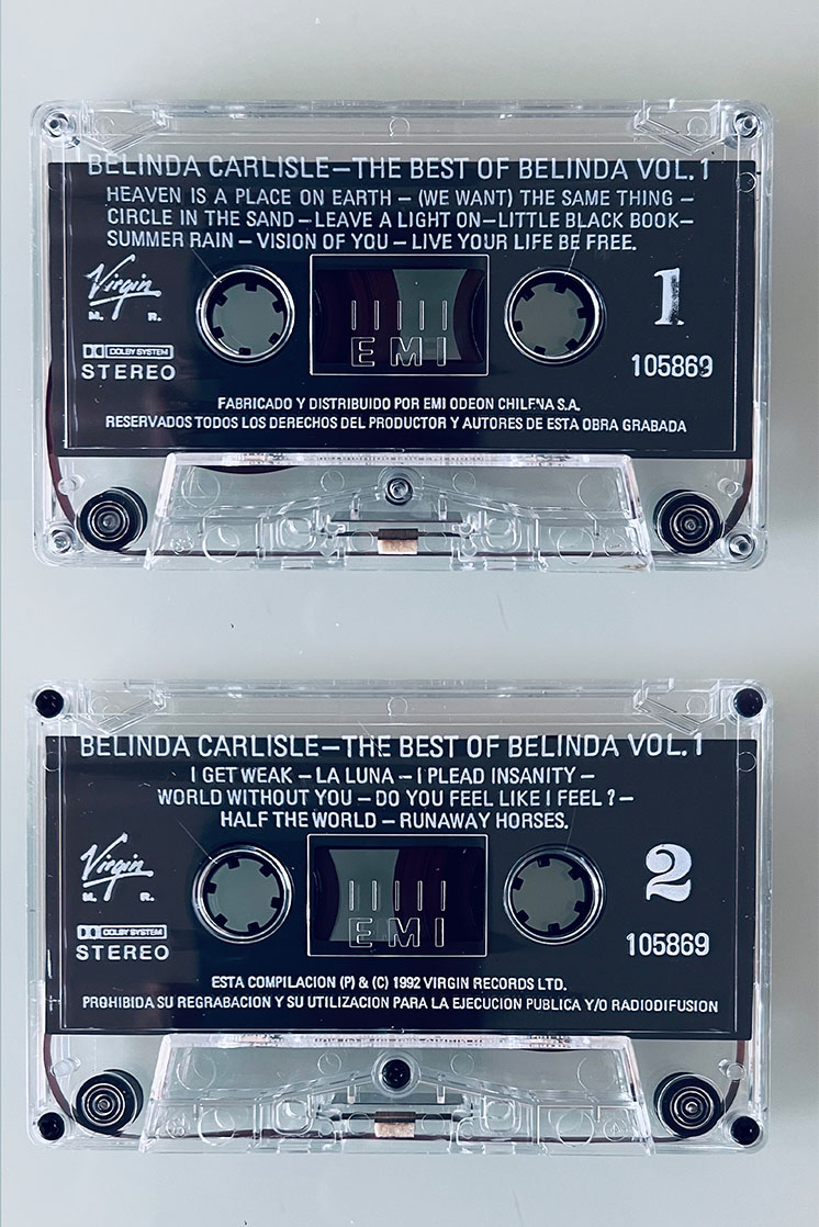 BELINDA CARLISLE THE BEST OF BELINDA VOL.1 - vista posterior