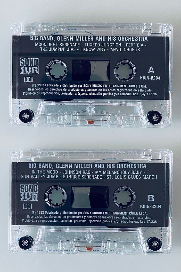 GLEN MILLER AND HIS ORCHESTRA BIG BAND - vista posterior