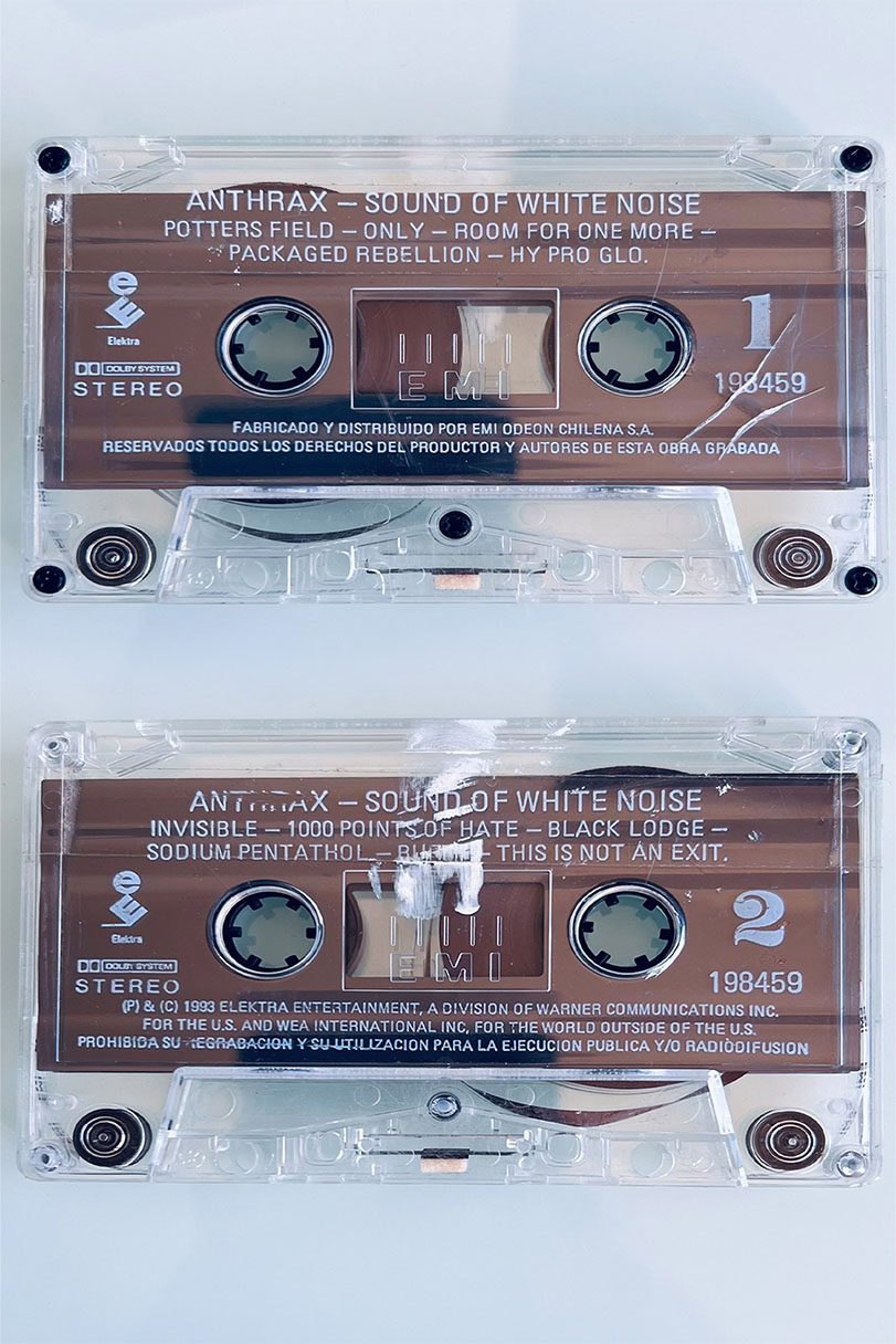 ANTHRAX SOUND OF WHITE NOISE - vista posterior