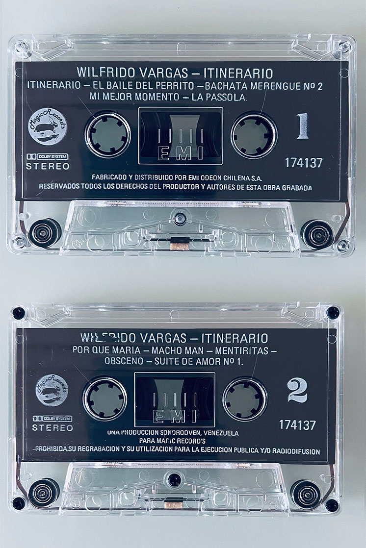 WILFRIDO VARGAS ITINERARIO - vista posterior
