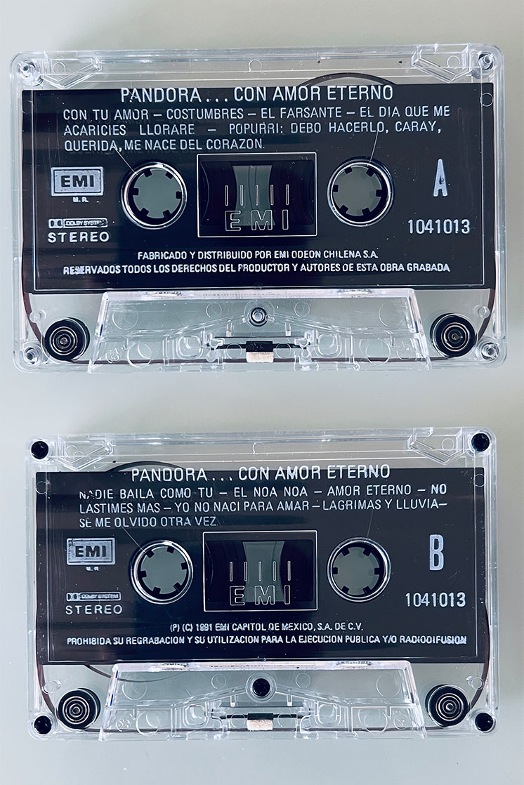 PANDORA CON AMOR ETERNO - vista posterior