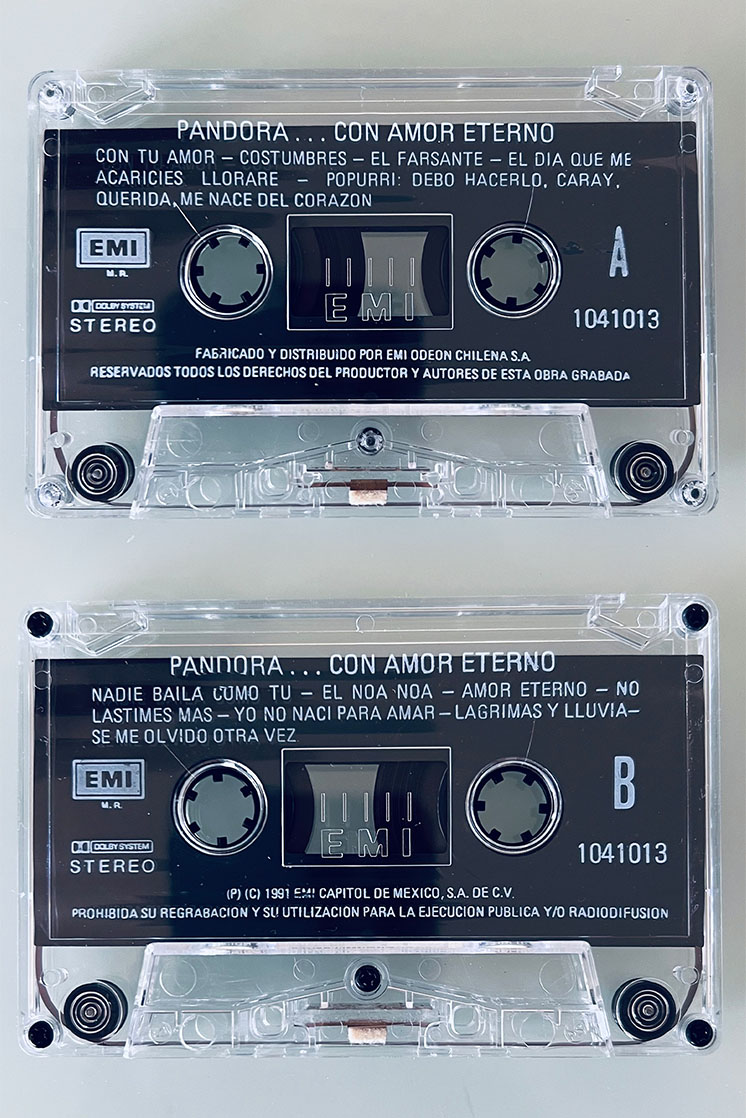PANDORA CON AMOR ETERNO - vista posterior