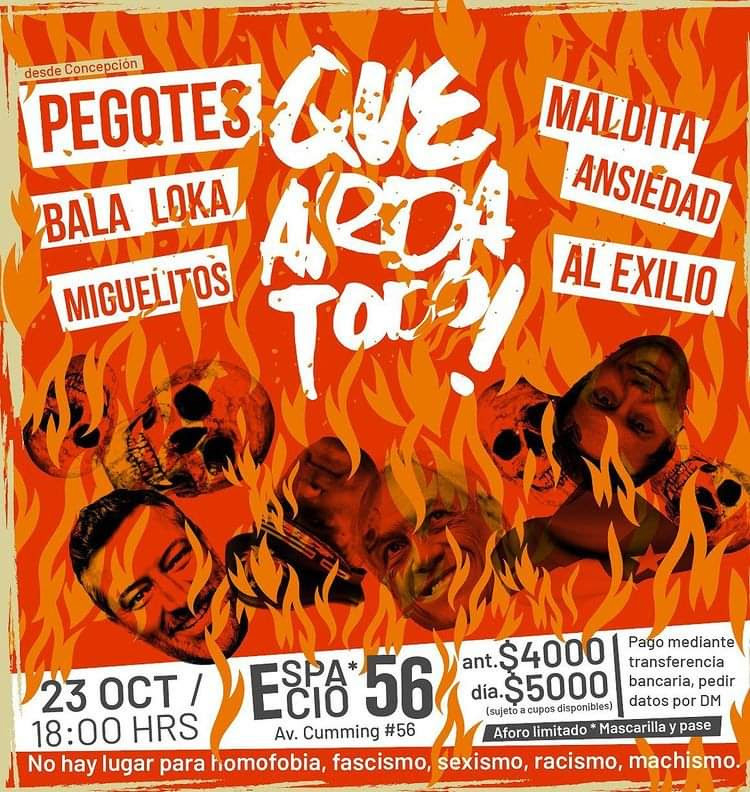 Pegotes regresa a los escenarios con doble show en Santiago - atacajack.cl